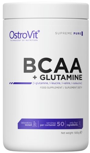 OstroVit Supreme Pure BCAA + Glutamine (500 g)