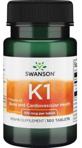 Swanson Vitamin K-1 100mcg (100 таб)