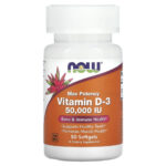 NOW Vitamin D-3 50.000IU (50 кап)