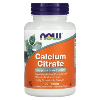 NOW Calcium Citrate with Minerals (100 таб)