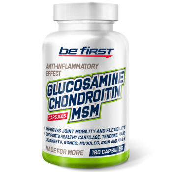Be First GLUCOSAMINE + CHONDROITIN + MSM, 120 КАПСУЛ