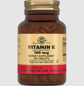 Solgar Vitamin K 100мкг (100 таб)