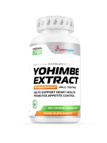 WestPharm Vegan Line Yohimbe Extract 50mg (60 кап)