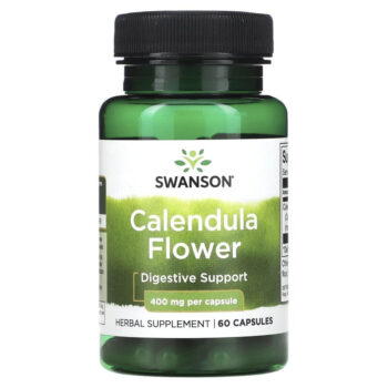 Swanson Calendula Flower 400mg (60 кап)