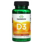 Swanson Vitamin D3 2000IU (250 кап)