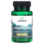 Swanson L-Methionine 500mg (30 кап)
